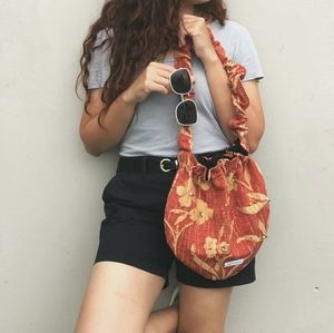 Scrunchie Circle Bag